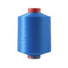 环保涤纶色纱可再生涤纶纱线 多规格色纺再生涤纶纱帐篷